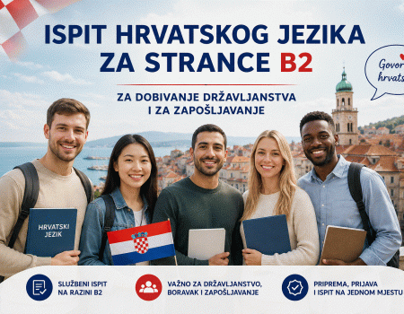 Ispit hrvatskog jezika za strance- razina B2
